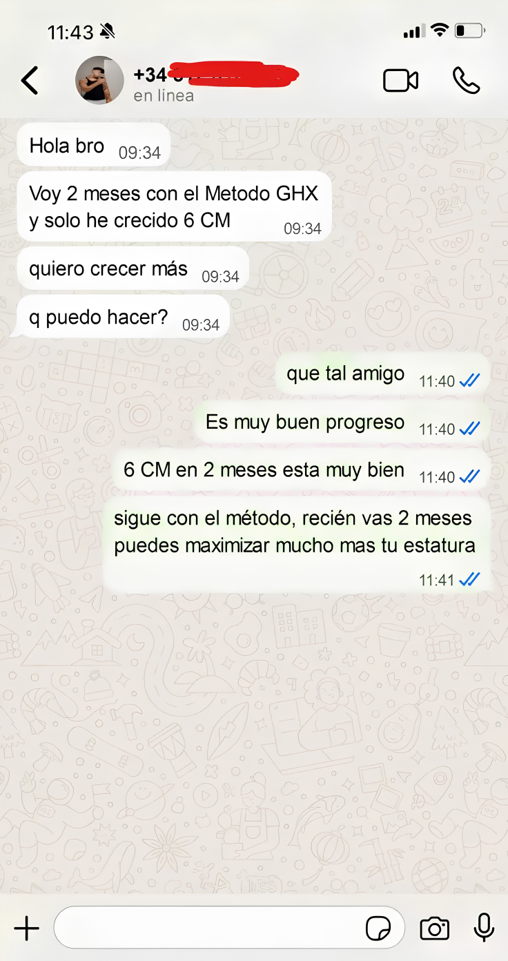 Testimonio WhatsApp 1