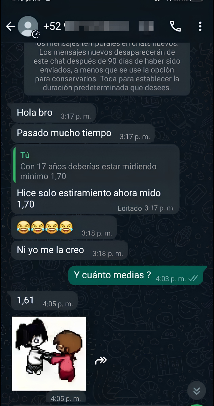 Testimonio WhatsApp 3