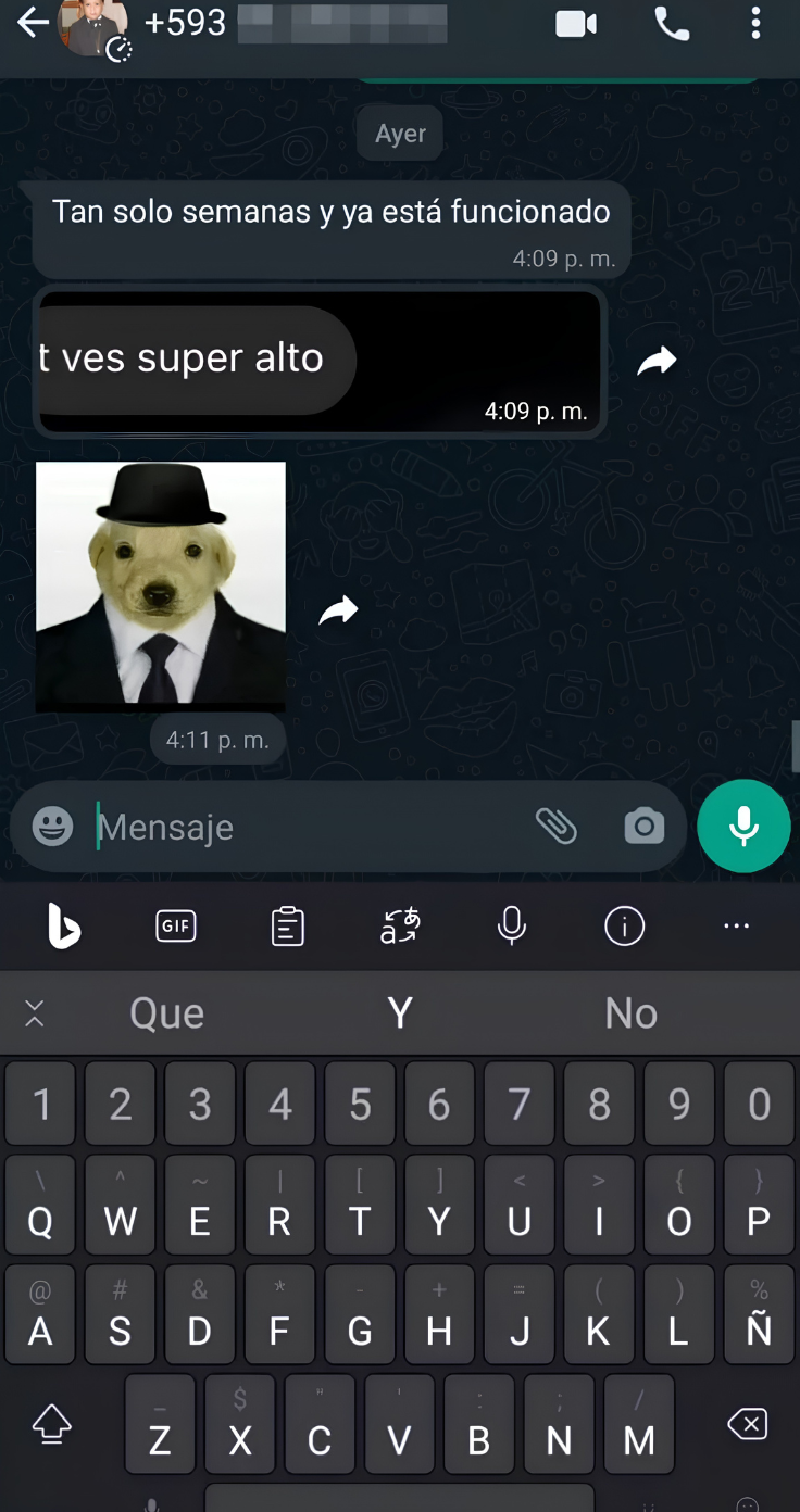 Testimonio WhatsApp 7