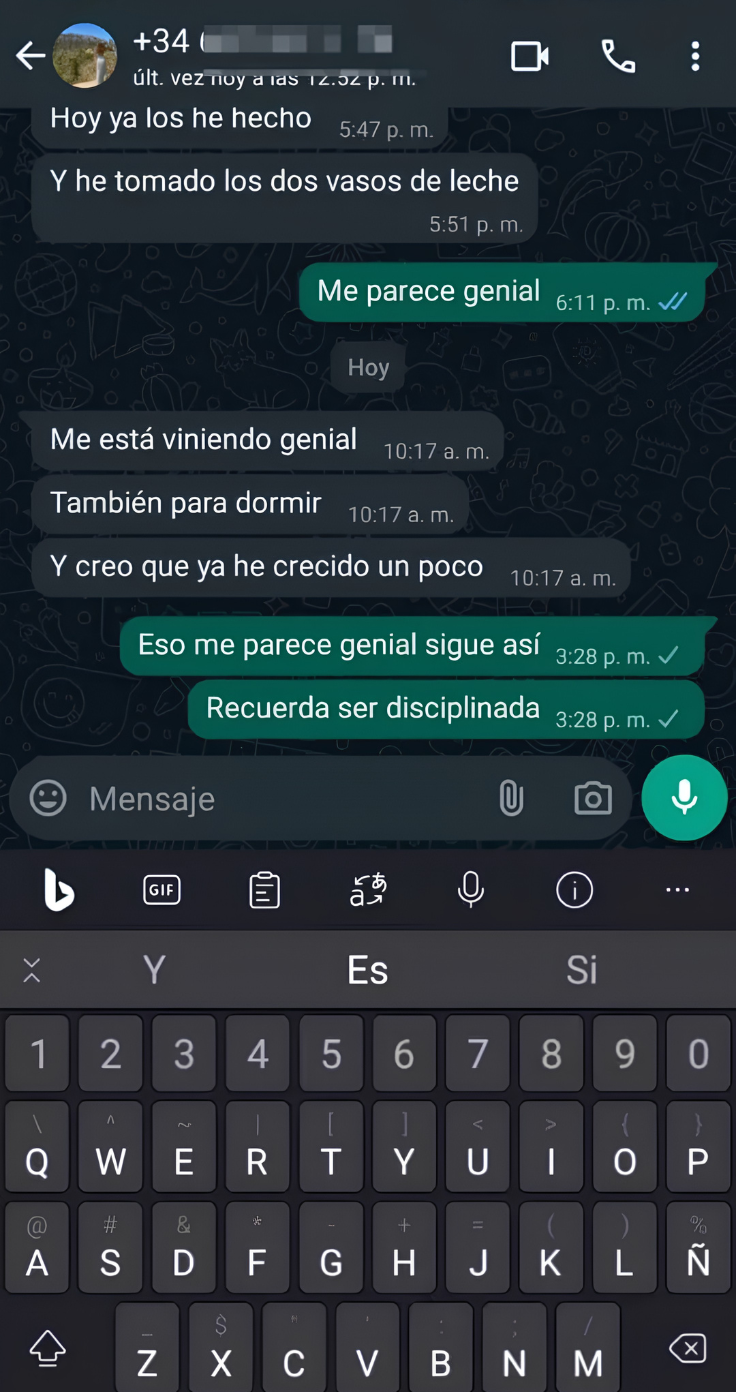 Testimonio WhatsApp 8
